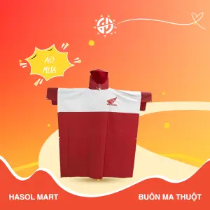 Áo mưa chính hãng HONDA cao cấp 1g – Hasol Mart 24h