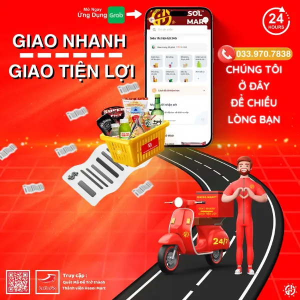 Hasol Mart Giao hang nhanh
