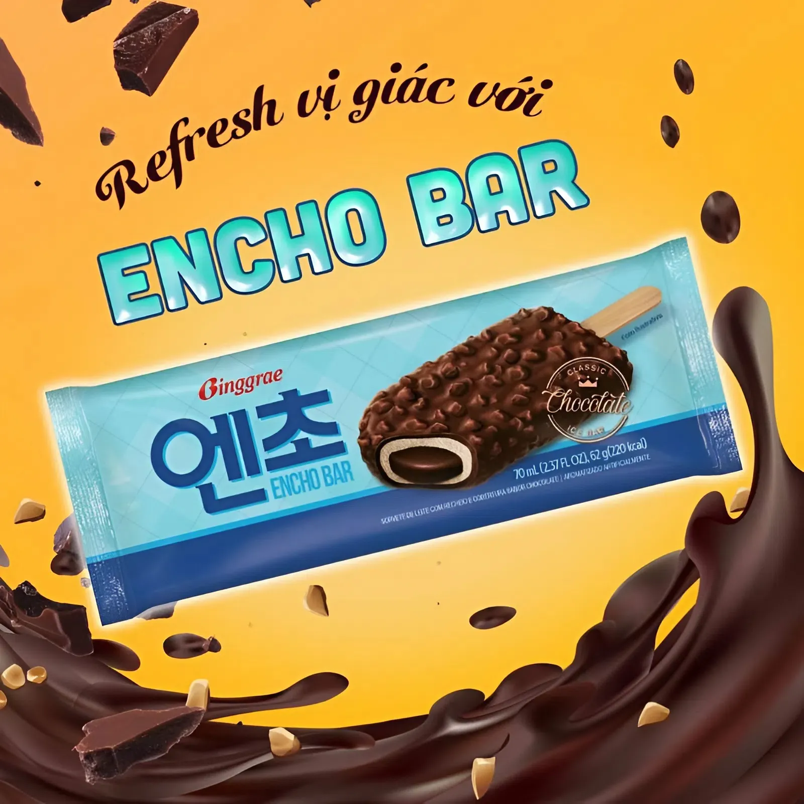 Kem Hàn Quốc Enchobar 70ml 1g