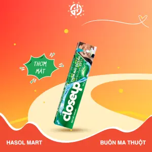 Kem đánh răng CLOSEUP bạc hà 180g – Hasol Mart 24h