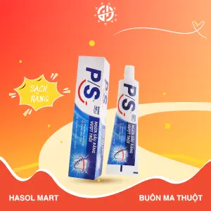 Kem đánh răng PS ngừa sâu răng vượt trội 180g - Hasol Mart 24h