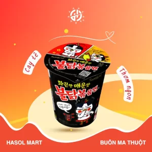 Mì Ly Khô Gà Cay Samyang 70g - Hasol Mart 24h