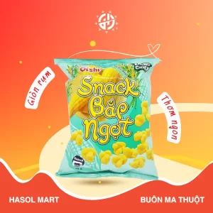 Snack Oishi Bắp Ngọt 110g - Hasol Mart 24h