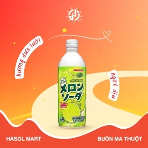 soda sangaria hương dưa lưới 500ml hasolmart 24h