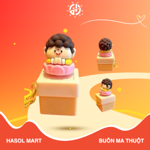 Móc Khóa Tịnh Tâm Hình Phật ( Vàng ) - Hasol Mart 24h