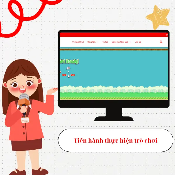 Tiến hành chơi minigame